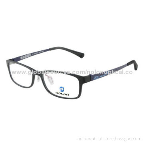 Eyewear Ultem 100% Optical Eyeglasses, Full Rim Metal Frame, Clear Lens